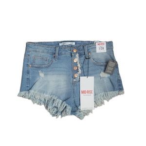 NWT Celebrity Pink Mid Rise Jeans Shorts Very cute and fit comfortably.